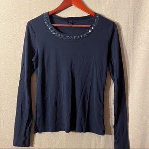 Navy Talbots long sleeve